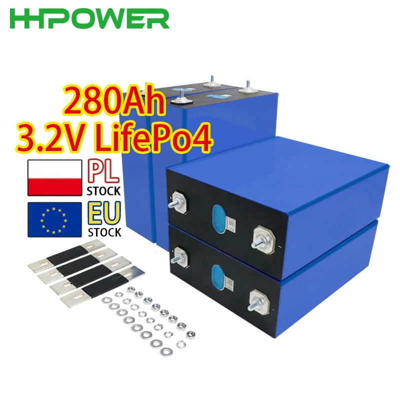 HHPOWER LF280K литий-ионный аккумулятор 3 2 В 280Ah LiFePO4 батарея призматическая перезаряжаемая солнечная
