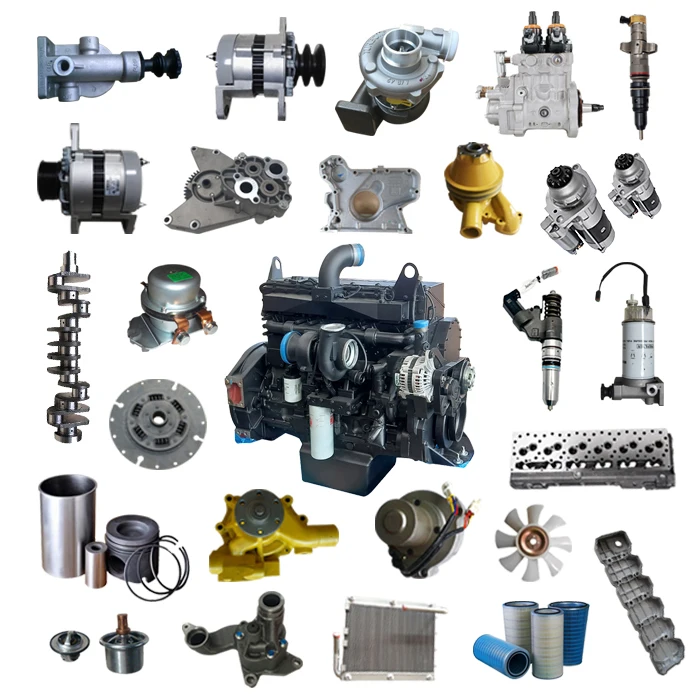 Original Diesel Engine Parts For Komatsu Caterpillar Excavator Diesel Engine Spare Parts Engine Repair Kits