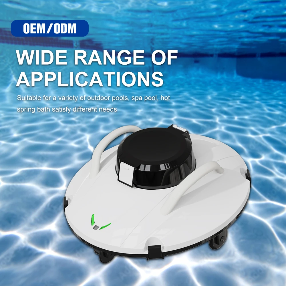 Robotic Swimming Pool Vaccum Cleaner For Pool Self-Parking Smart Pool Hoover Robot Cleaner