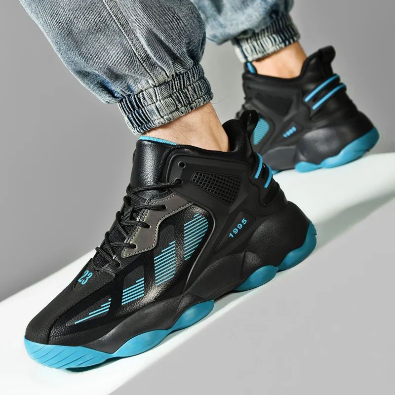 Brand Logo Custom Professional Men Outdoor Blank Sports Sneakers High Top Plus Large Size US 13 14 EU 47 48 Basketball Shoes