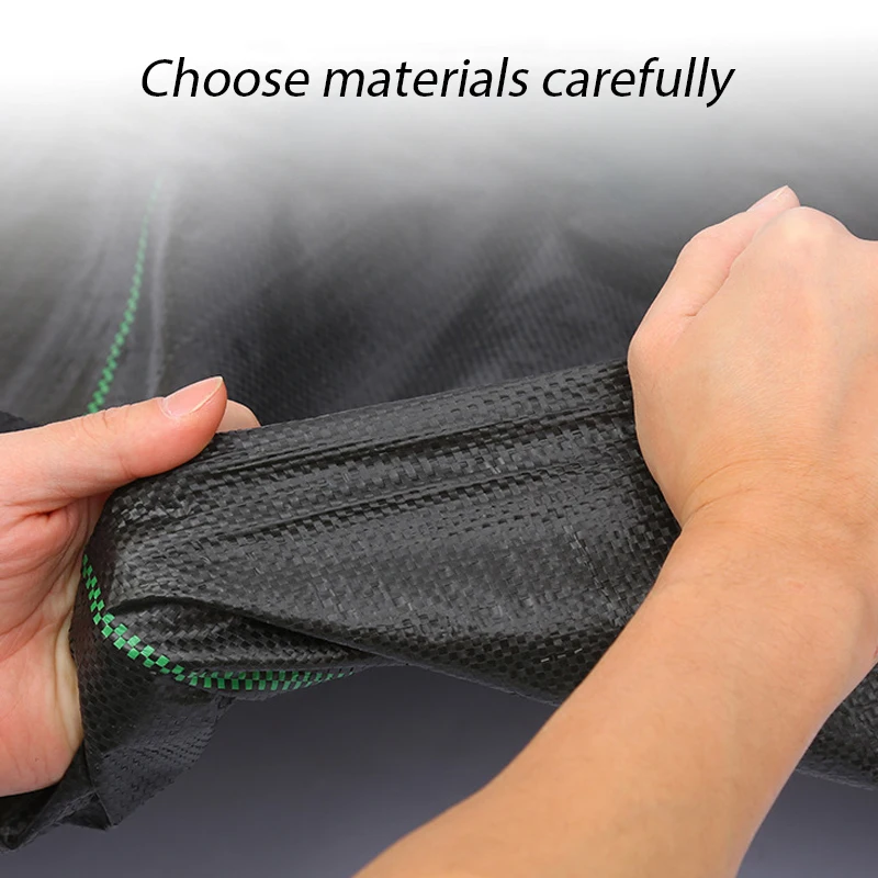 Breathable Landscape fabric weed control mat black pp weed mat ground cover agricultural garden weed mat