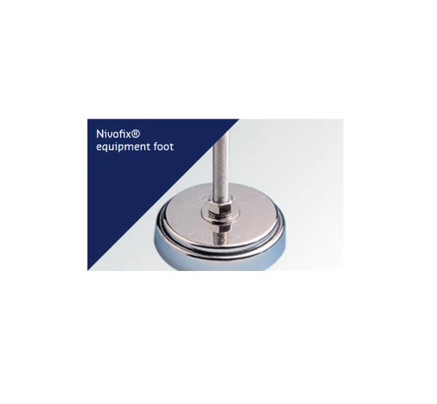 Hutchinson  Elastomeric anti-vibration mounts Nivofix equipment foot hutchinson anti-slip rubber mount  Rubber shock absorbe