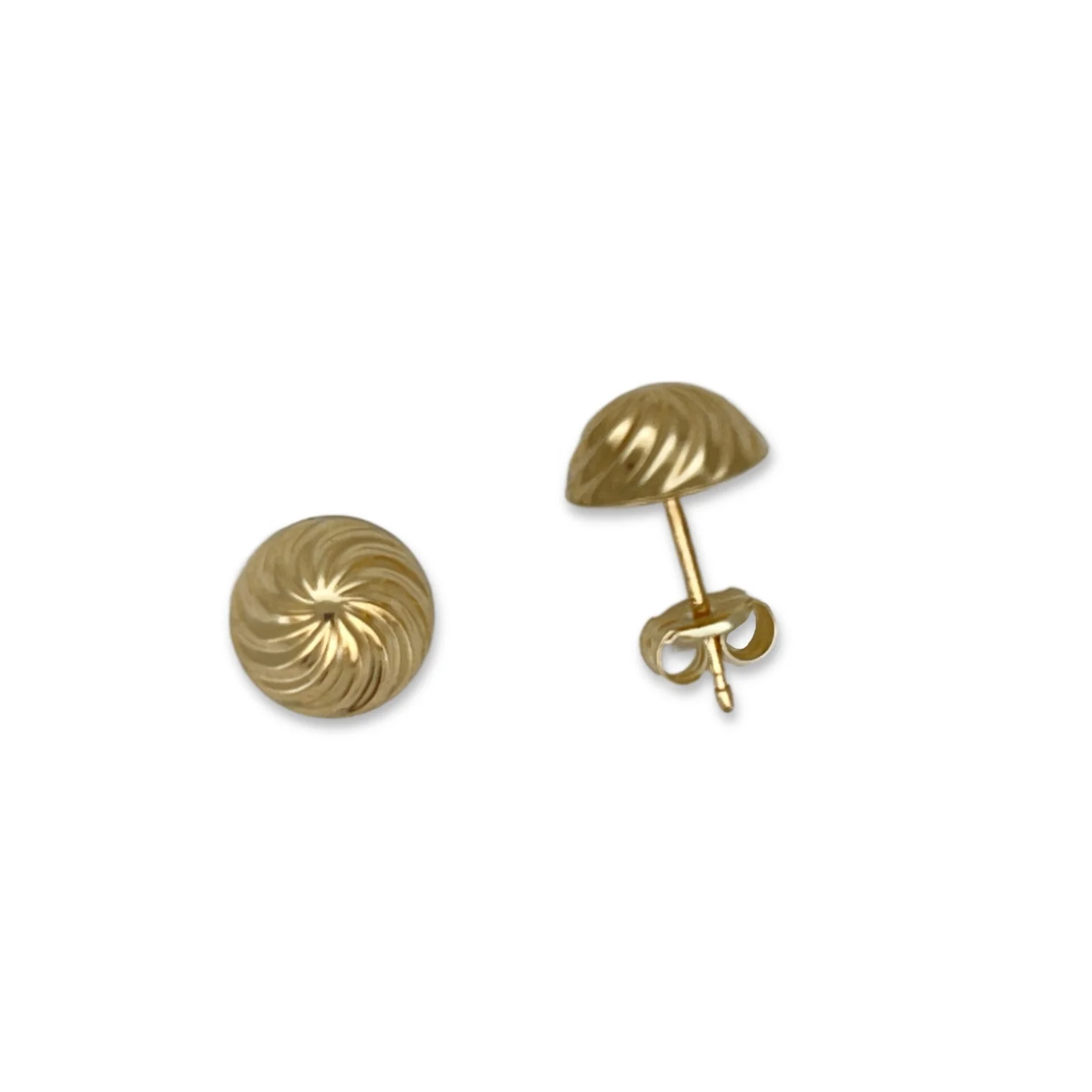 Authentic Spanish jewelry twisted dome Stud earrings Fine Jewelry Earrings for daily wear Jewelry Women Cute Gift Party