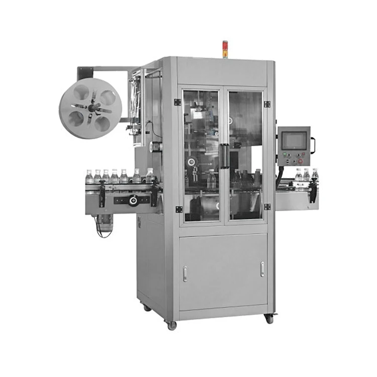 Automatic Sleeve Shrink Gasoline Bottle Labeling Machine
