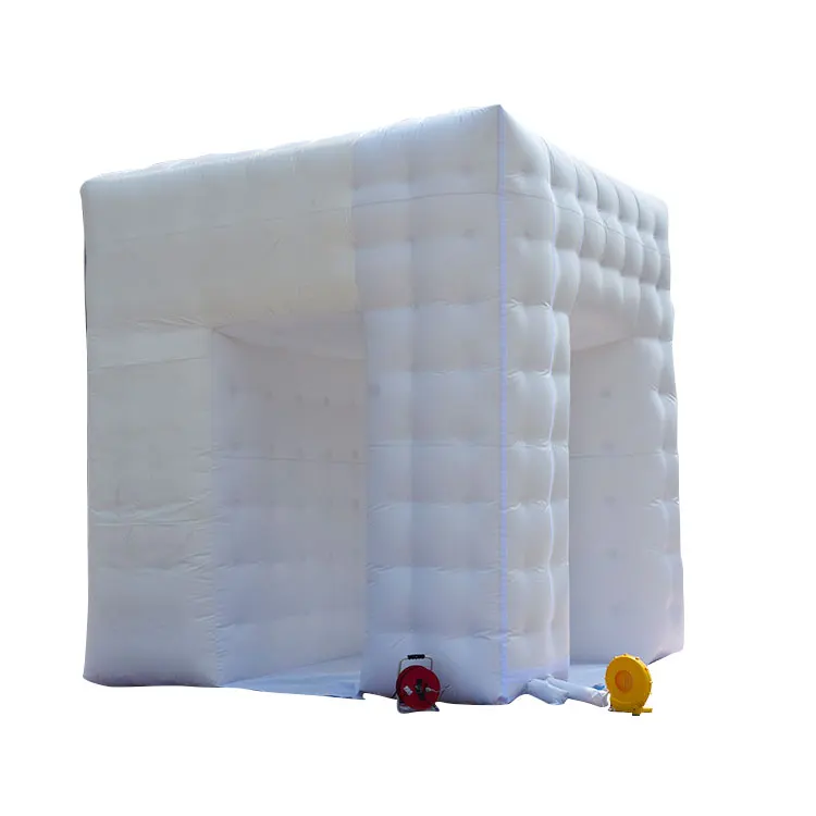 Mini Size Indoor Studio Cube Tent Inflatable Cube Tent with Led Light