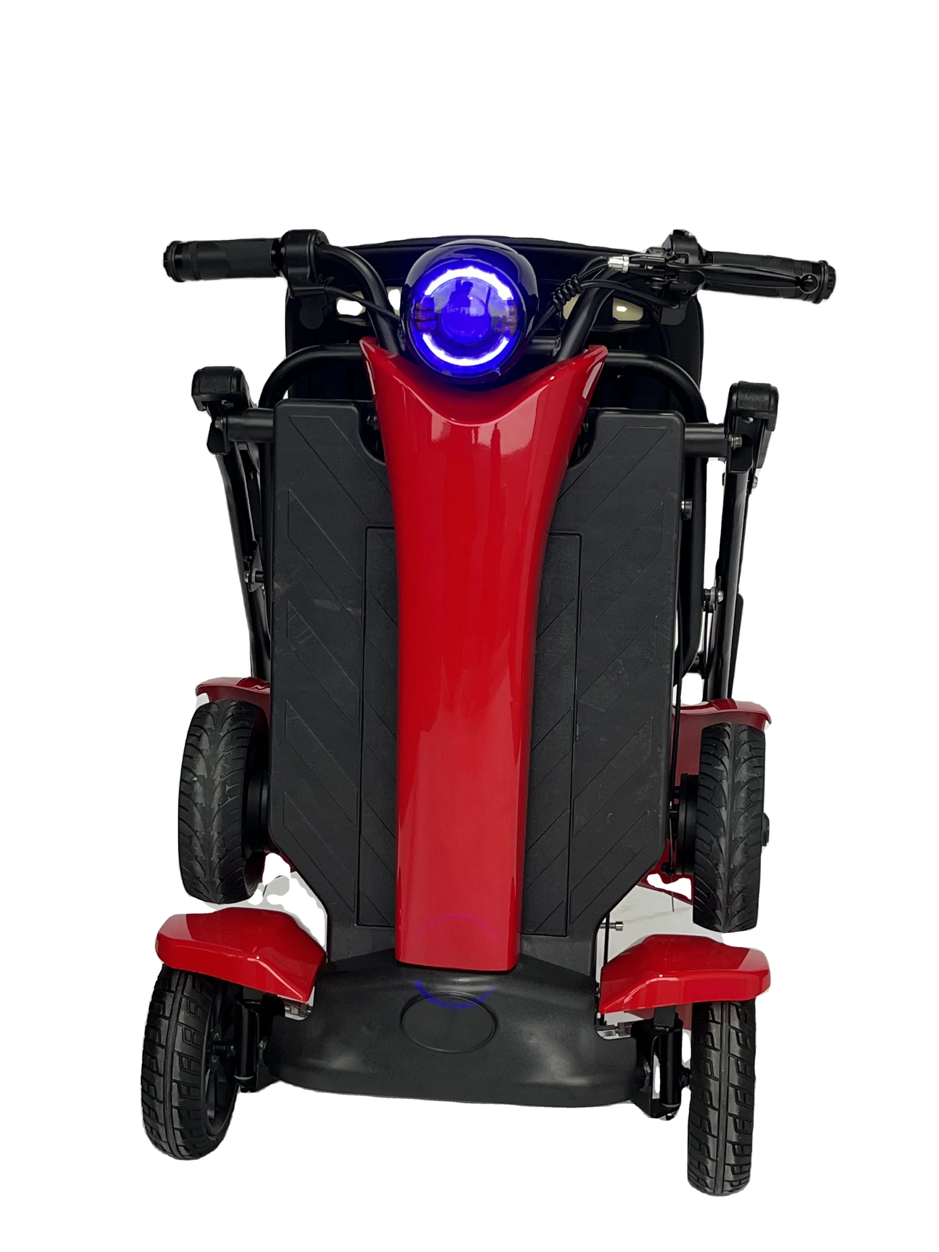 auto-folding seniors scooter 4 Wheel Power scooter Handicap Foldable Lightweight Mobility Electric Scooter for elderly  foldable