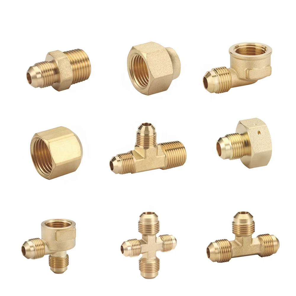 Lanlang Brass Pipe Plug Male Thread Hex Internal Head Socket Fitting Water Air Fuel Pipeline Brass Fitting