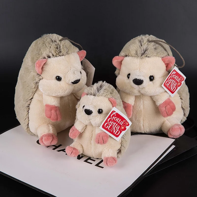 Tiny  Hedgehog 15 cm plush toys Keychain Cute Stuffed Animal Key chain toy for Boys Promotion Toys