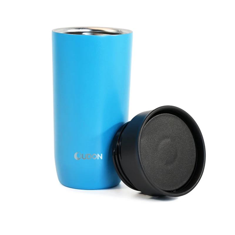 Portable 400ml/550ml Car Tumbler Cup Vacuum Insulated Stainless Steel Coffee Mug with 360 Degree Drinking Lid