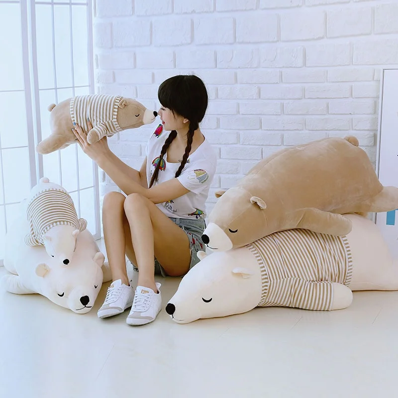 35cm/50cm/60cm/70cm/90cm/110cm Trending hot products Plush doll Japanese polar bear toy pillow