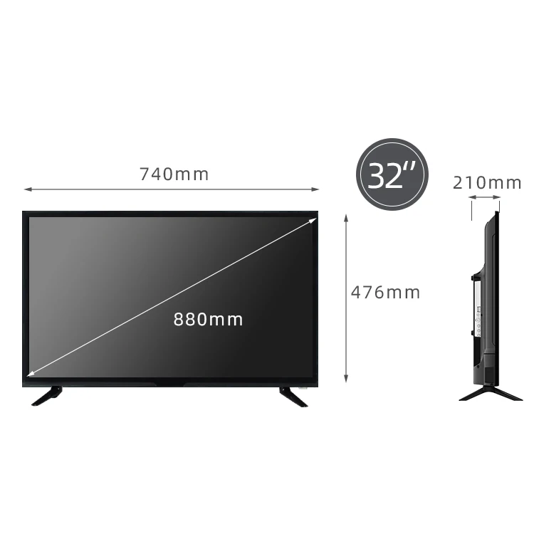  Заводской дешевый Телевизор с плоским экраном HD LCD LED TV 32