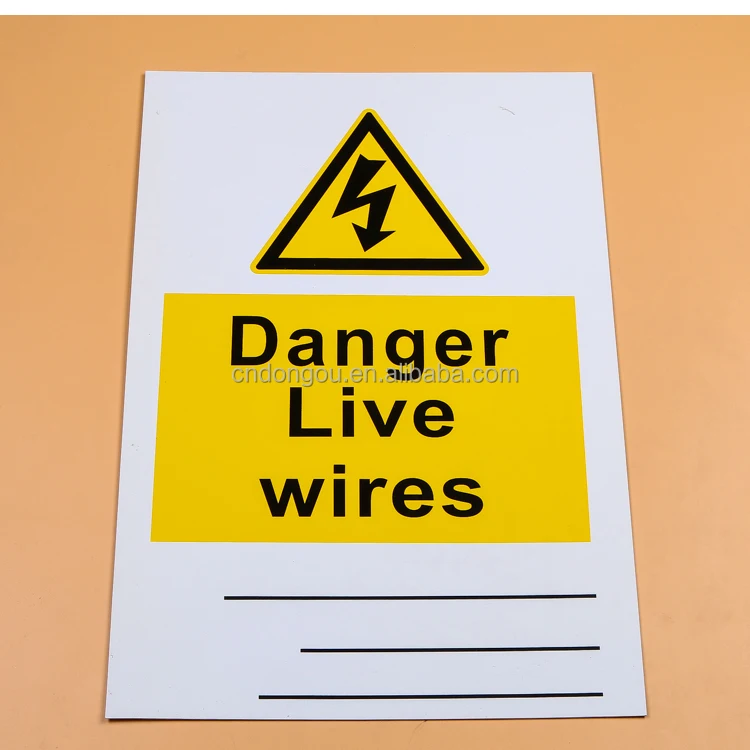 Danger High Voltage Sign Board