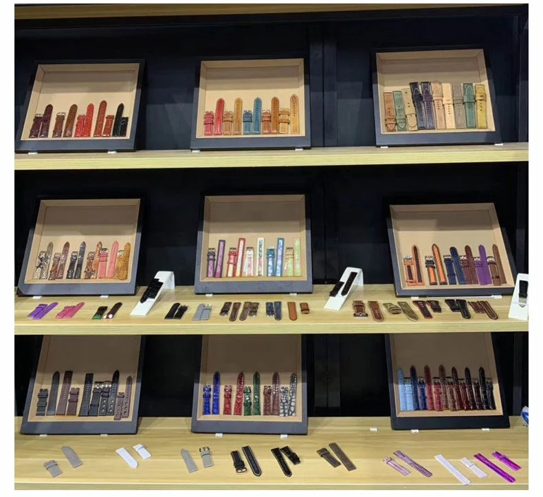 YHQ 22mm genuine leather band for samsung galaxy watch 4 3 strap for huawei gt 2 pro 45mm 46mm watch band