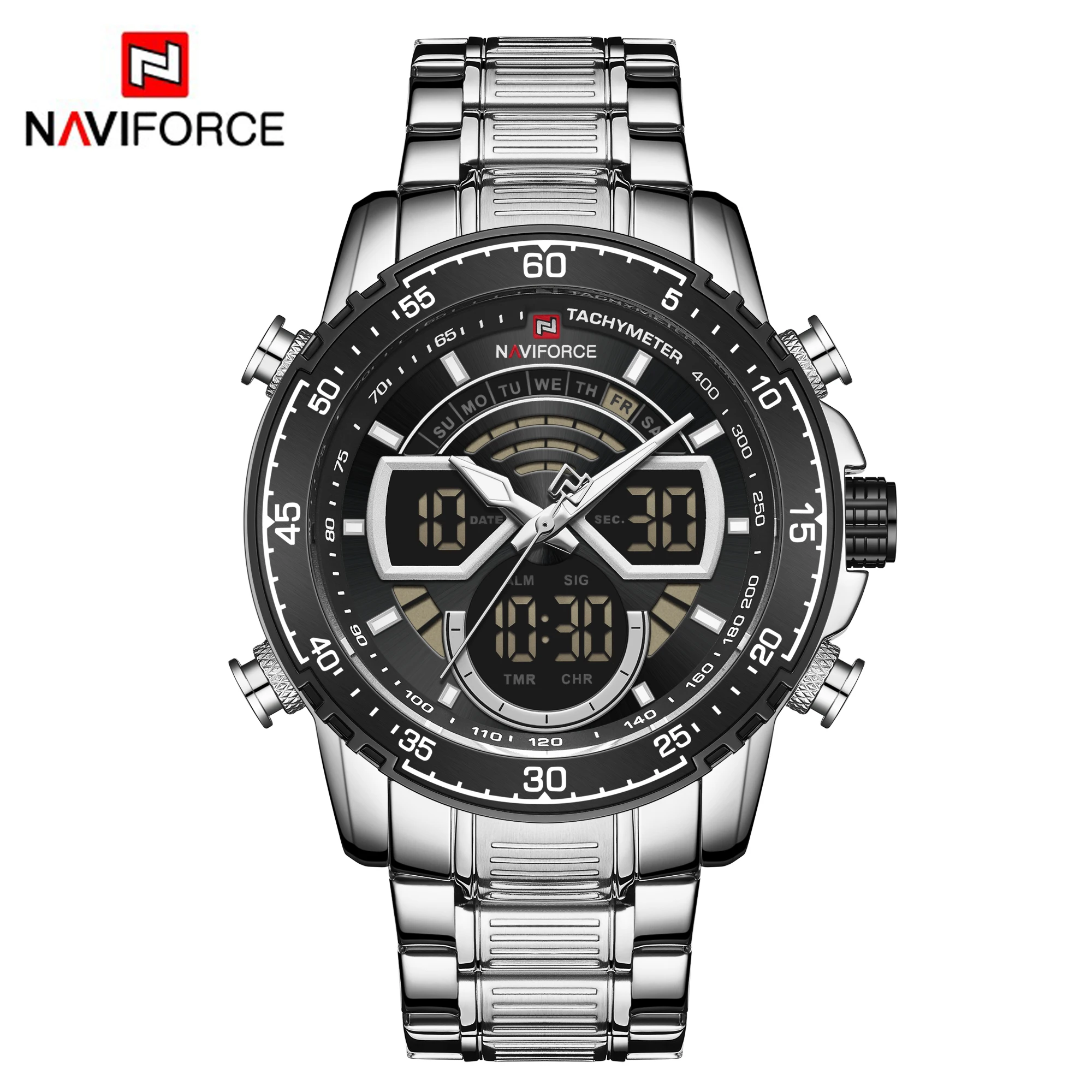 
NAVIFORCE watch 9189 chinese wholesale relojes hombre custom gold waterproof luxury wrist watches for men quartz digital watches 
