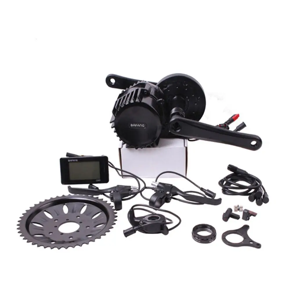 Best Selling ba fang 8fun Bbs03 Bbshd 1000w Mid Drive Motor Kit ba fang Mmg320 Bbshd 1000w Electric Bicycle Kit