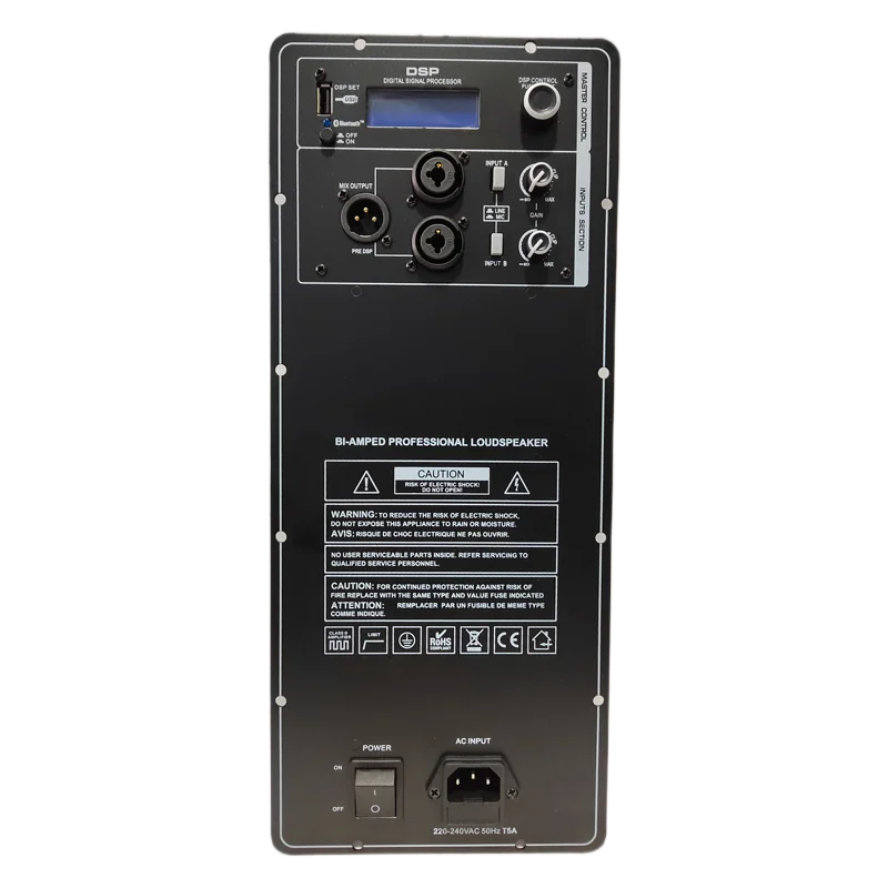 2024 New professional sound equipment high power plate amplifier module SPM800AD for active full range speakers