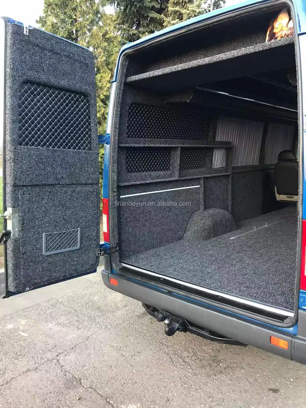 4 Way Van Car Lining Carpet 4 Way Stretch Carpet for Trunk Cars