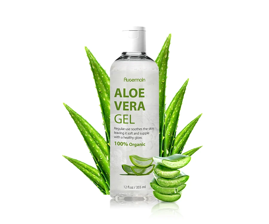 OEM Organic Pure 100% Aloe Vera Gel Face Skin Moisturizer Soothing Lightening Cream Gel De Aloe Vera Gel for Face Private Label
