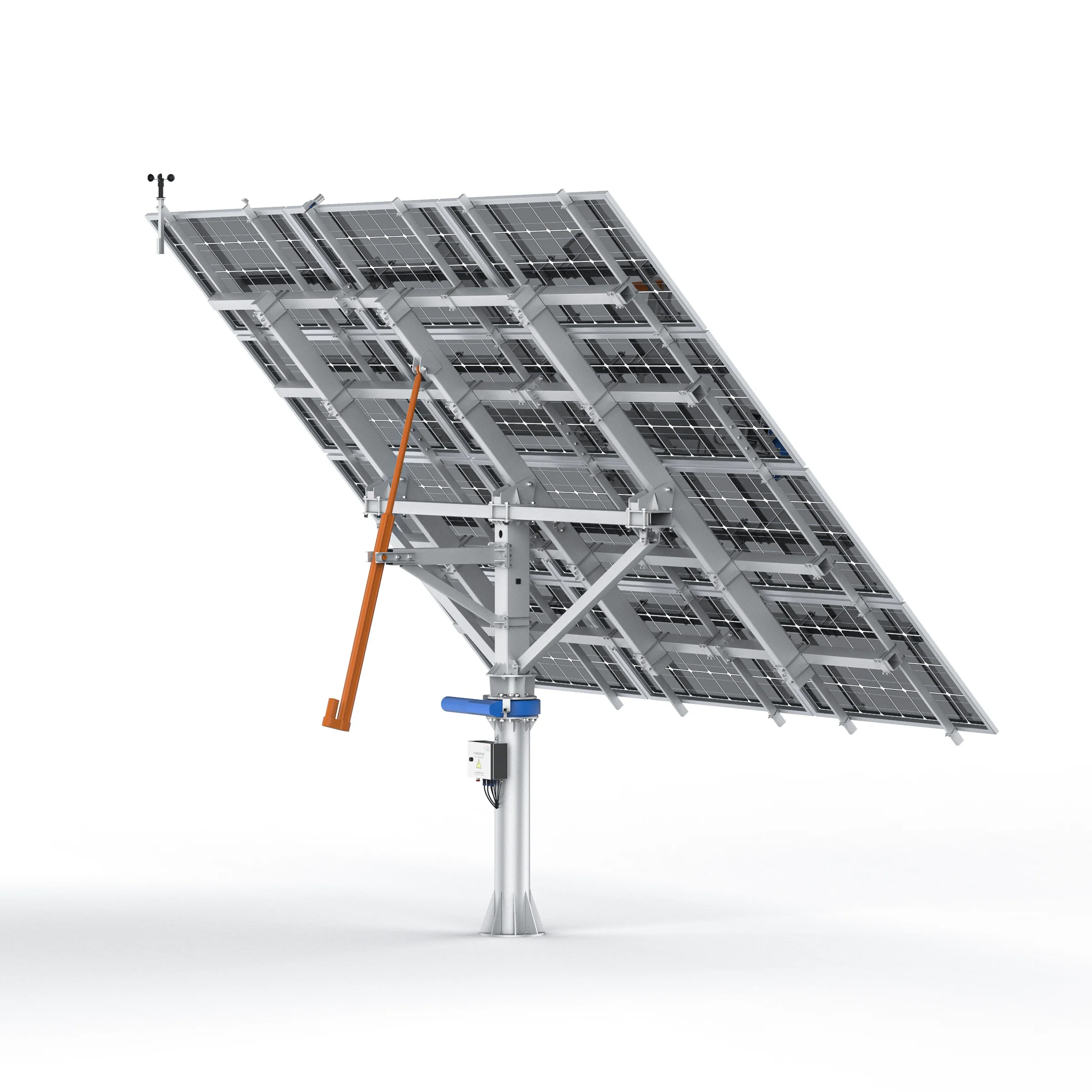 8kw HYS-15PV-78-LSD Reasonable Design Controller Solar Tracker Dual Axis Slewing Drive Auto