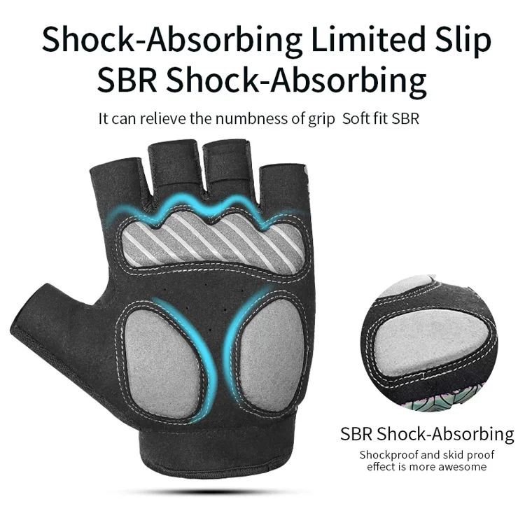 
Wheel Up New Arrival Cycling Half Finger Gloves Outdoor Sports Liner Gloves Bike Rider 