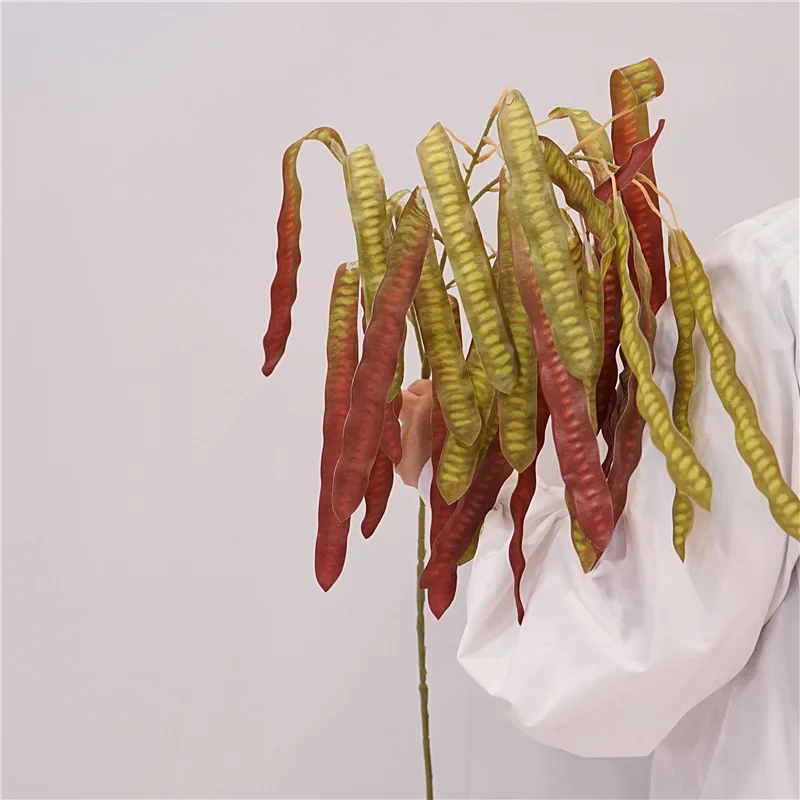 CM-TH1241 High Quantity Artificial Flowers 100cm Green Hanging Plants for Wedding Decor