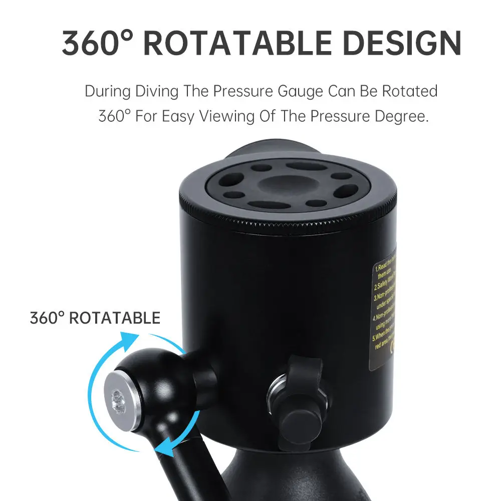 2024 Portable 0.5L Full Face Snorkel Mask & Breathing Tube Underwater Air Cylinder Kit Mini Scuba Diving Tank