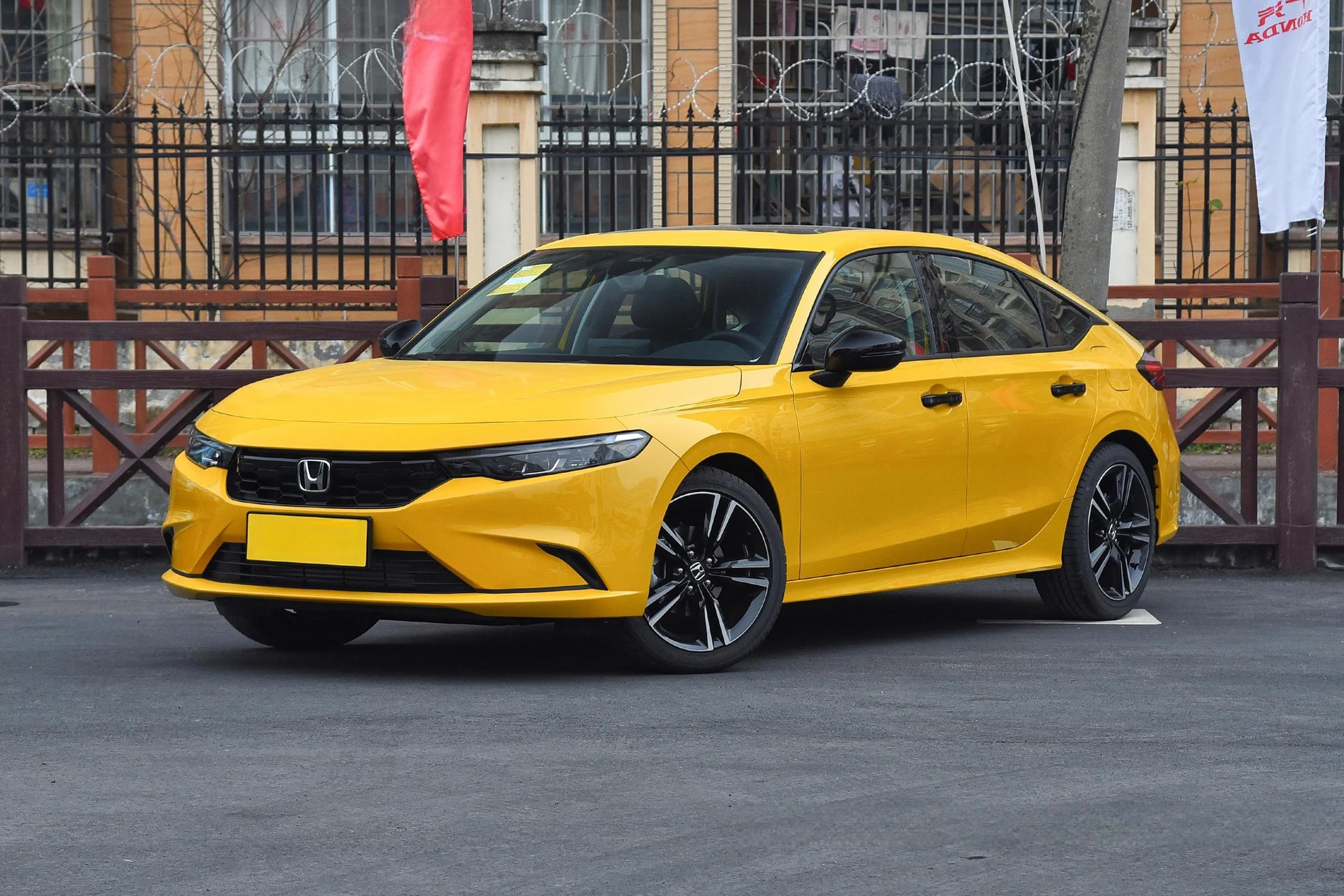 2023Honda Integra хэтчбек 240 турбо CVT лидирующая версия бензинового FWD LHD Новый автомобиль с 182hp по низкой цене из Китая