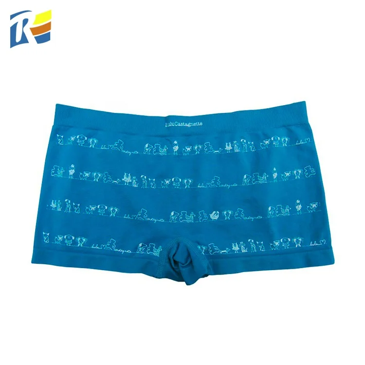 Underwear manufacturer OEM Custom Children Kid Underwear Cute Printed Girls Boxer Briefs