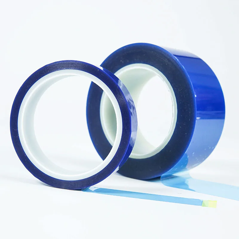 Protection Tape Greaseproof Paper Lithium Battery Termination Tape New Energy Binsulation Paperlbrown PET Silicone Blue Masking