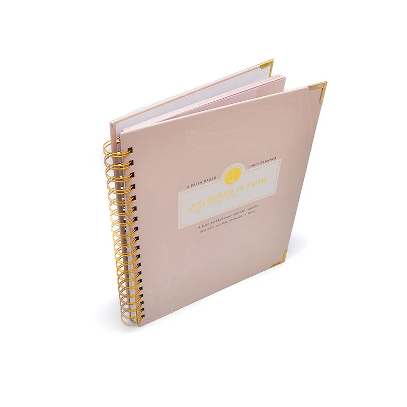 catalogue custom YO Binding printing notebook organizer Learn shopping travel fitness planner agenda planner