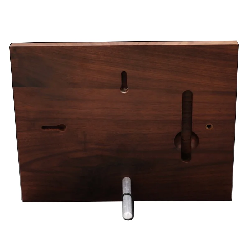 wooden custom authorization certificate gold brass metal award plaque