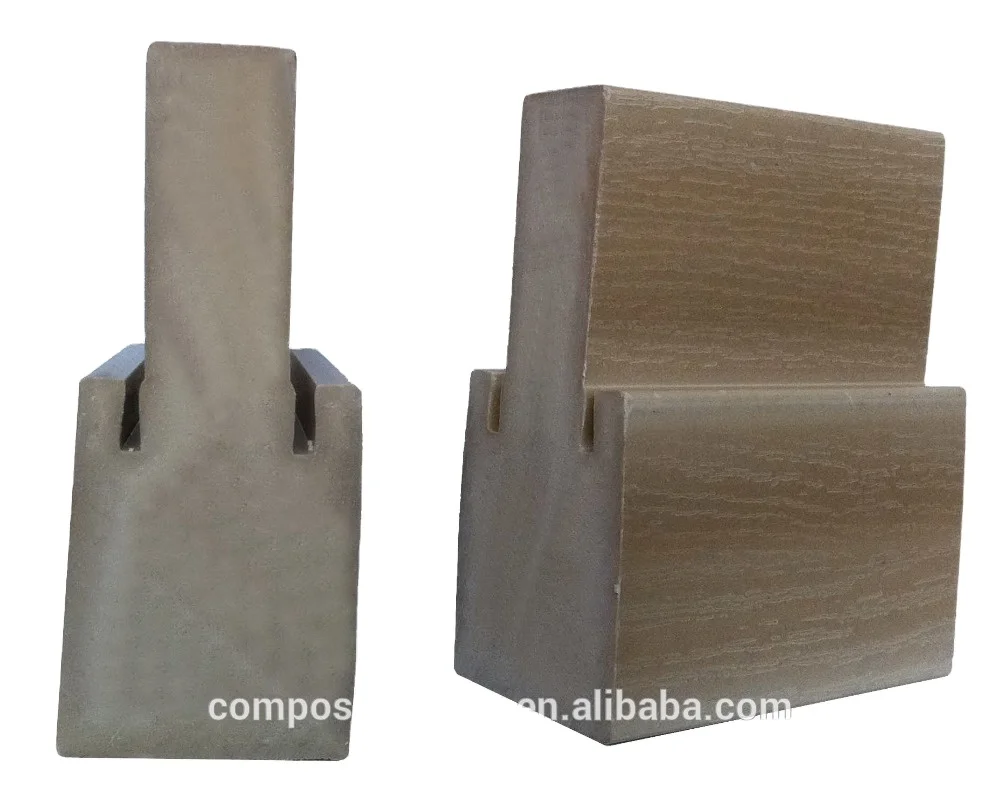 USA standard high nail-holding WPC PVC door mull post