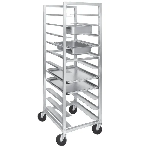 2 in 1 design Assembled steam table pan, bun pan rack