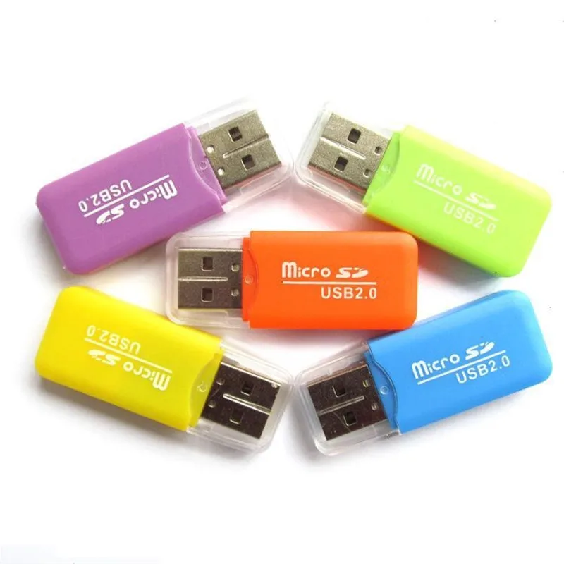 Лидер продаж 4 в 1 Многофункциональный USB 2 0 Устройство чтения карт памяти мини форма высокая скорость кард-ридер для вспышки sрeedlite M2 SD Mini DV TF