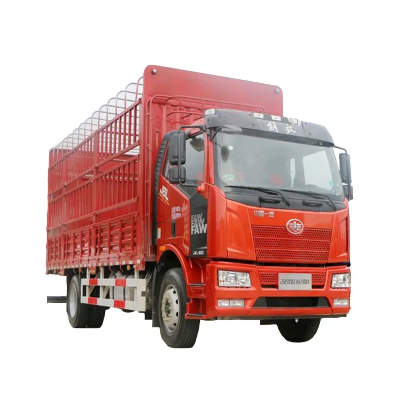 FAW Jiefang j6l medium truck 240 HP 4x2 6.75m used warehouse grid truck