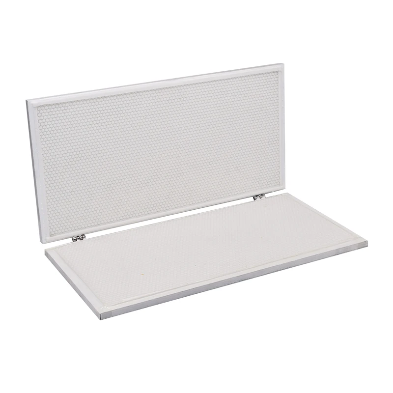 China Silicone Mold for Beeswax Foundation Sheet Making Comb Foundation Mold Cell Size 5.4MM and 4.9MM Beeswax Embossing Mold