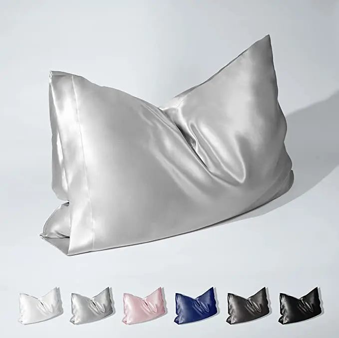 100% Mulberry Silk Pillowcase For Hair And Skin 22 Momme Pure Silk Pillowcase 600 Thread Count Both Sided Silk Pillow Cover