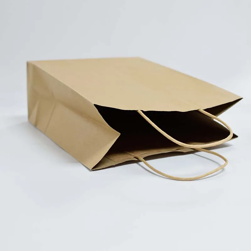 Customized Printing Paper Bag Takeaway Drink Packaging Handle Bags
