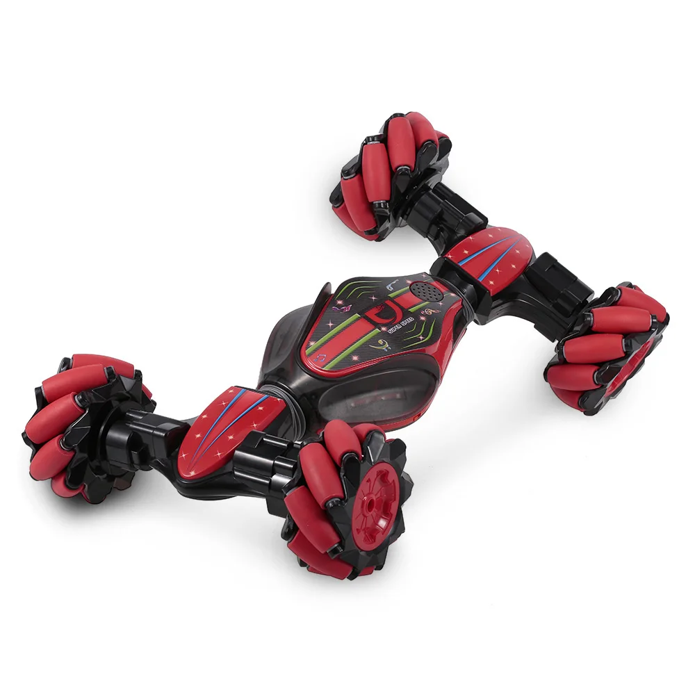 2020 Xueren 4WD RC Stunt Car Watch Control Car Deformable Electric RC Drift Car Gesture Sensor Control Toys with LED light