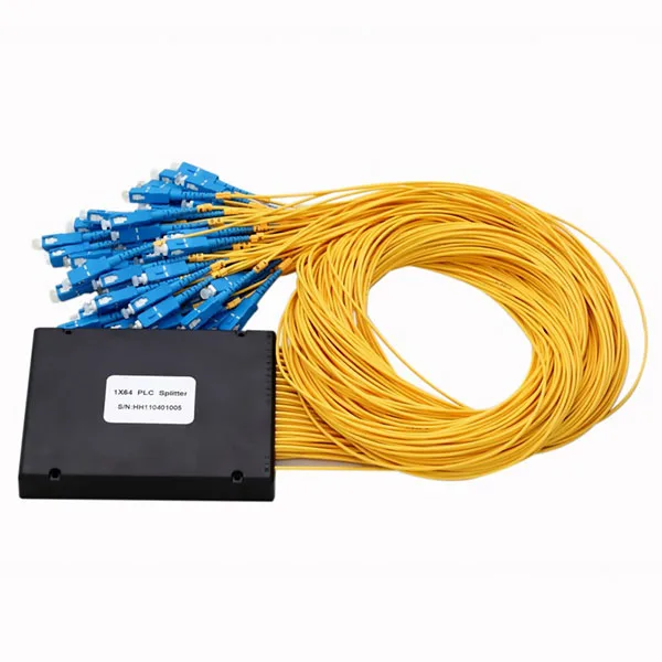 
High Quality 1*2 SC/APC ABS-Box PLC Fiber Optic Splitter 