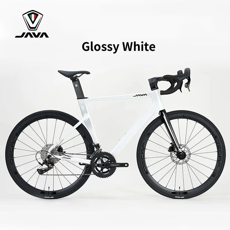 JAVA SILURO6 TOP Road Bicycle Carbon Fiber Fork Cycling Racing Bike Hydraulic Disc Brake Thru Axle 24 Speed Siluro 6 Top R7120