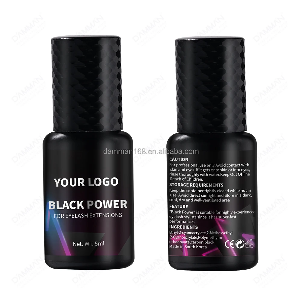 Korea Eyelash Extension Glue Custom Logo IB Glue 100% Original Certificate 5ml Private Label IB Lash Adhesive