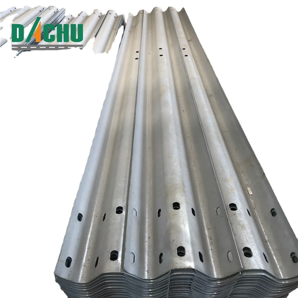 DACHU 2024 Professional Highways Guardrail Rails with  Hot Dipped Galvanized for Roadways Indoor Working Environment