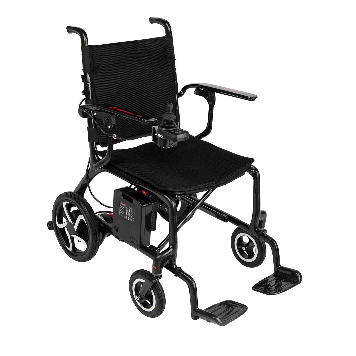 Richall High Quality Automatic Folding Lightweight Power Wheelchair  Remote Control Carbon Fibre Electric Wheelchair