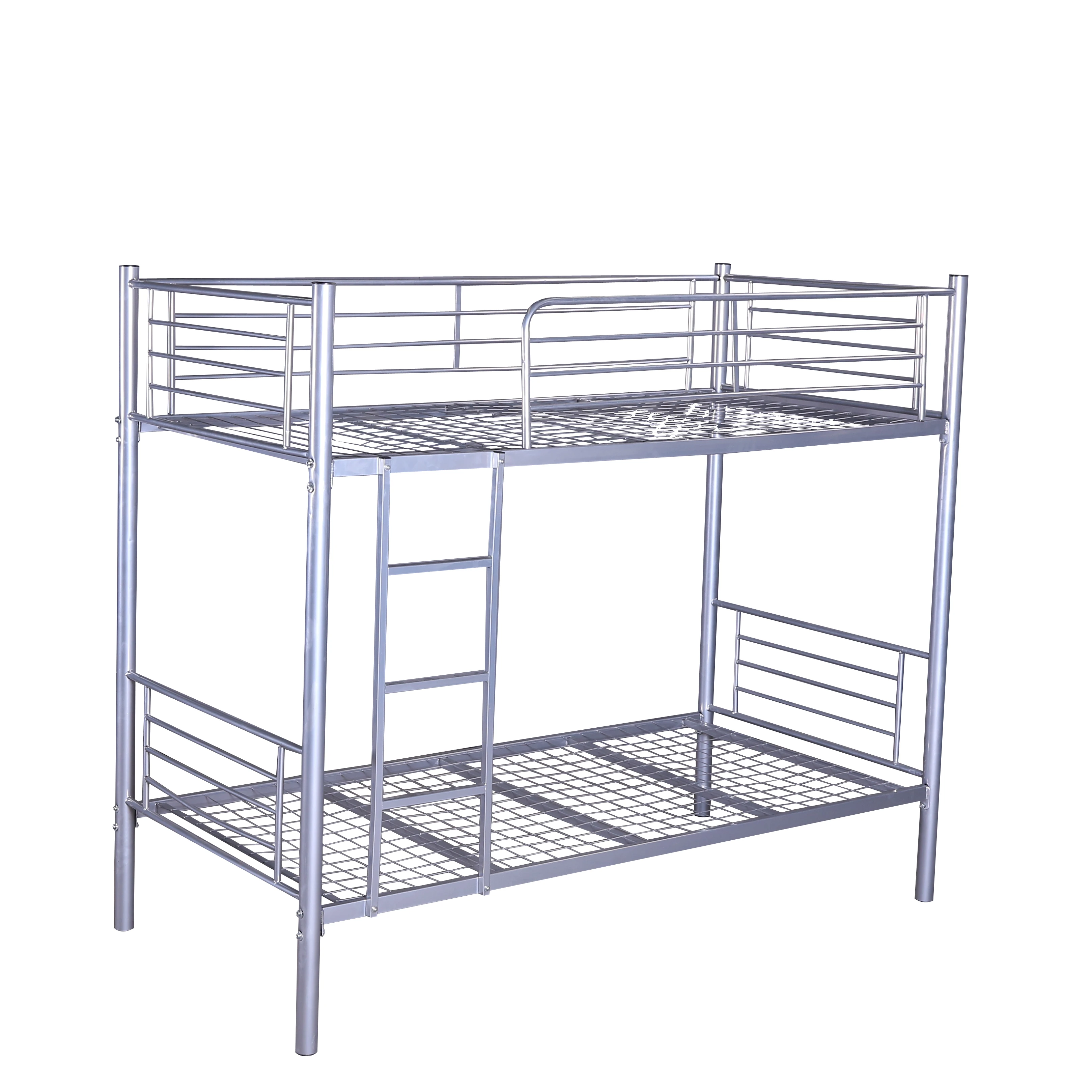 hot selling metal material home furniture dormitory specific use steel double kids bunk bed