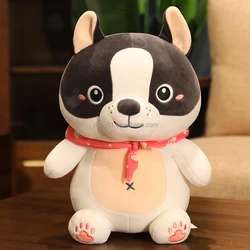 high quality baby soft plush dog toy custom pug husky dog plush toys stuffed pillow toys for kids