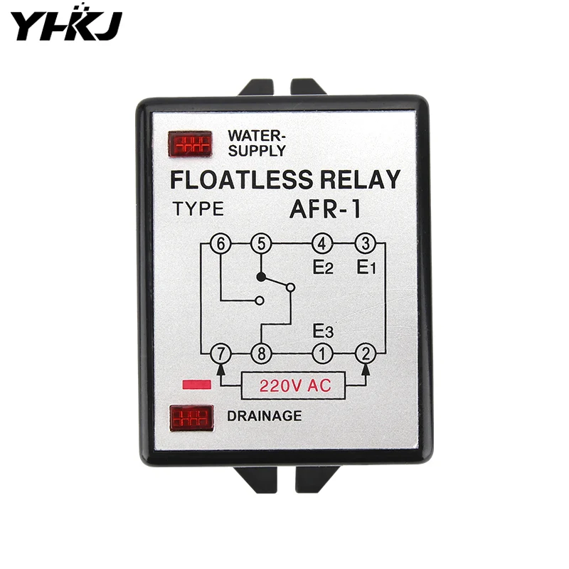Liquid level controller liquid level switch AFR-1 AC220V water tower water level automatic water supply and drainage base