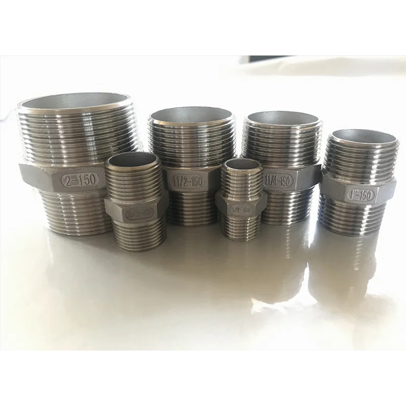 304 резьба из нержавеющей стали 1/8 BSP газовые трубы фитинги