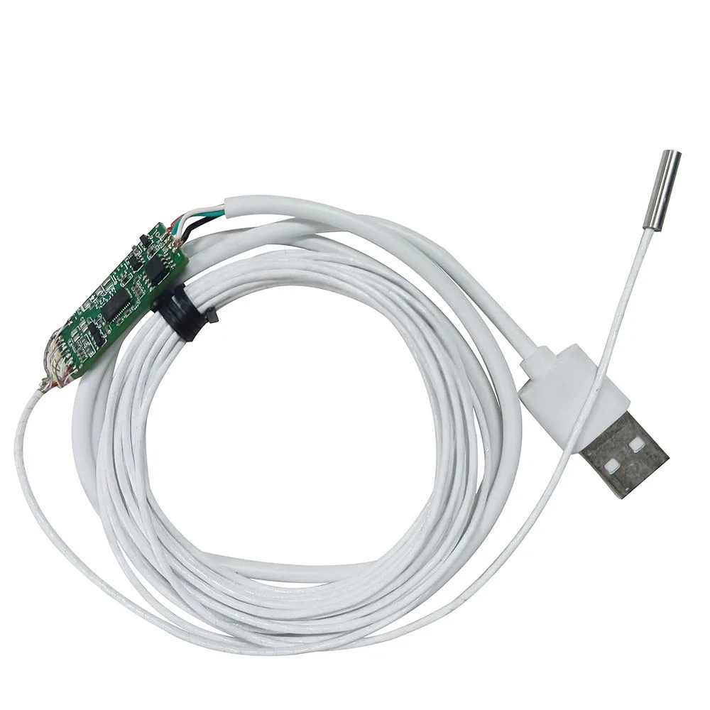 New arrival portable hd 720P handle endoscope camera spare parts medical handle with light source for smartphone