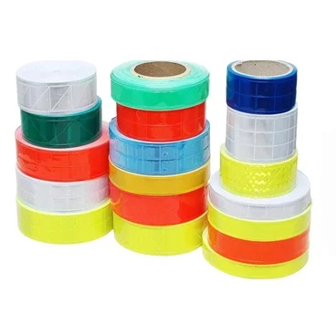 Китайская светоотражающая лента местного дня и ночи, призматическая светоотражающая лента